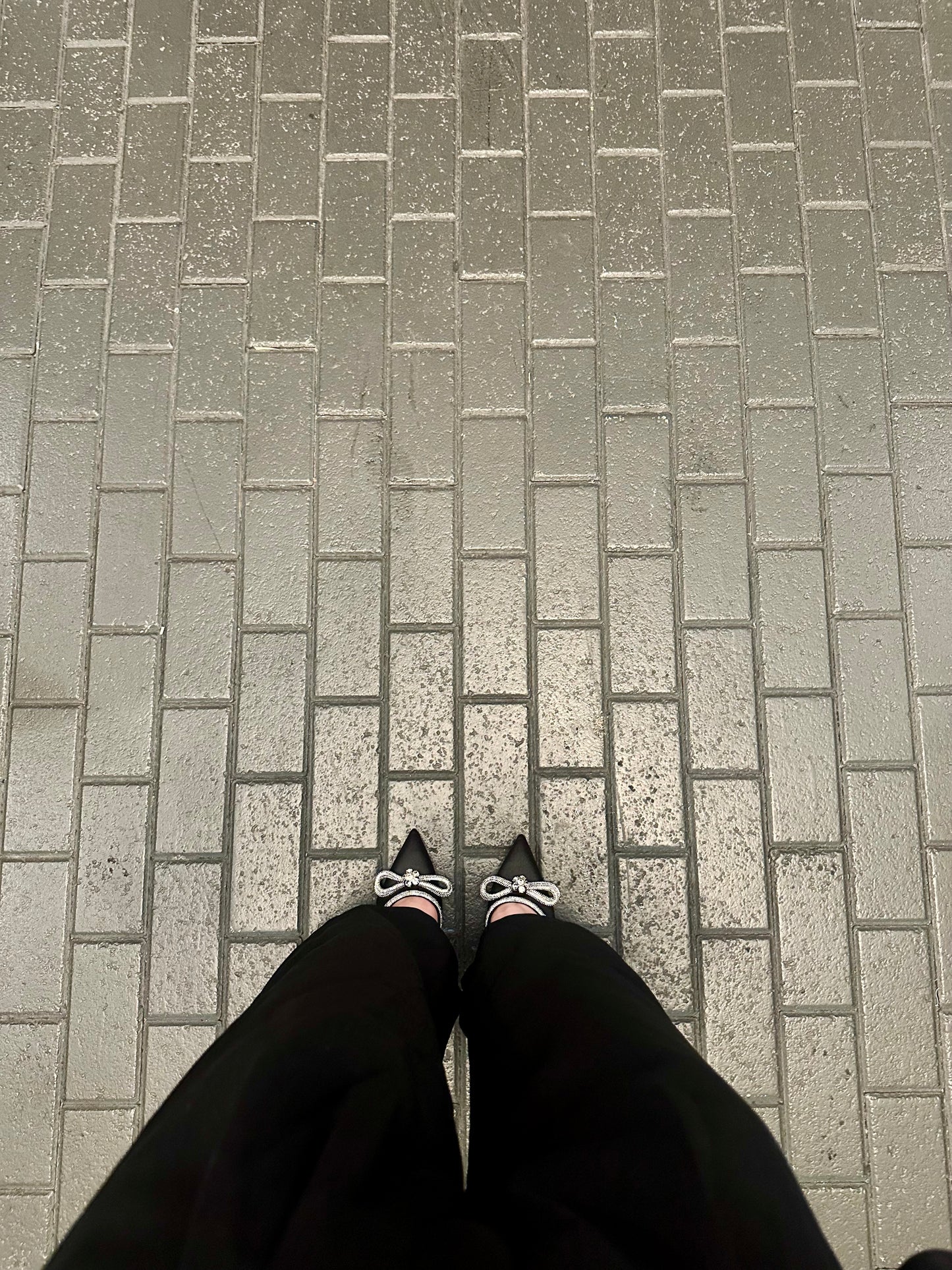 High Waisted Pleated Wide Leg Dress Pants - Black