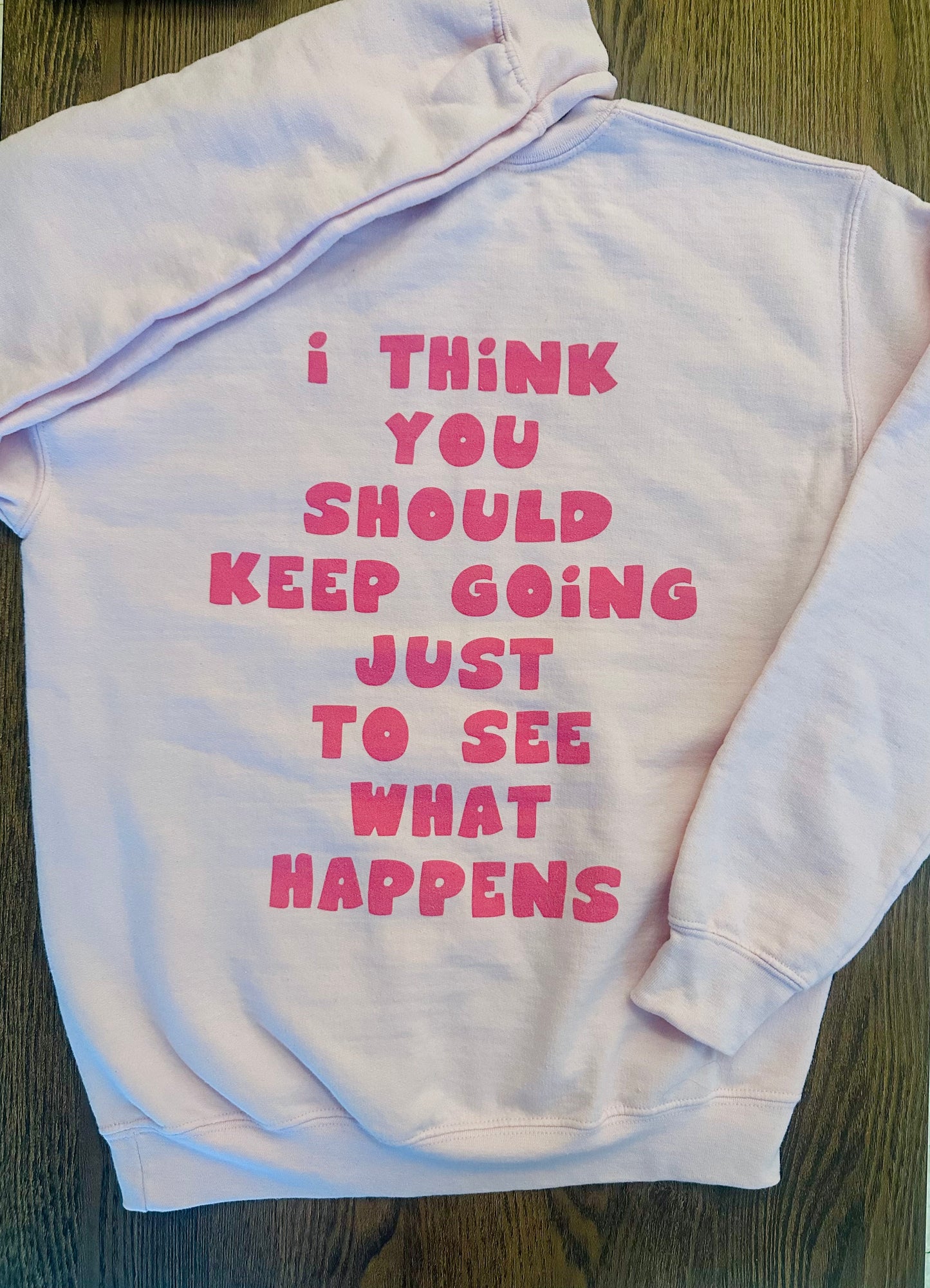 Just to See What Happens Crew Neck Heavy Blend Sweatshirt