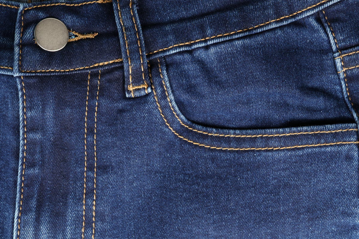 Petite Mid-Rise Flare Jeans - Dark Wash